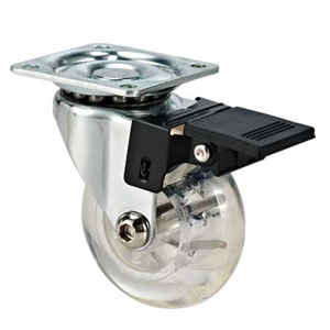 50mm Transparent caster wheel