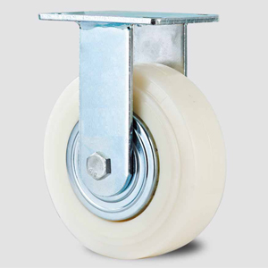 6 inch heavy duty white PP caster