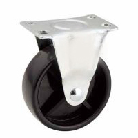 Black/White PP Rigid caster